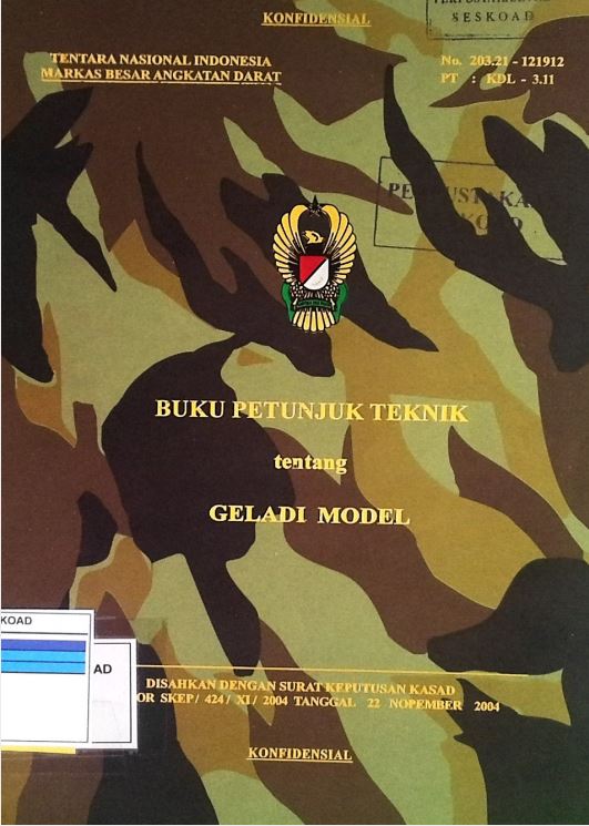 Buku Petunjuk Teknik Penerapan Hukum Ham Dan Hukum Humaniter Dalam Penyelenggaraan Latihan